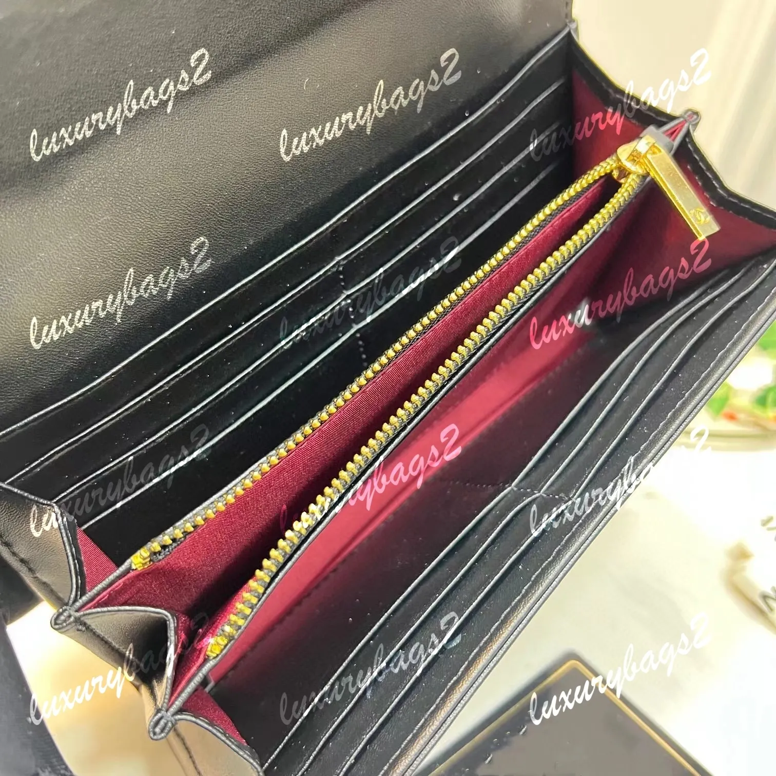 5A projektant portfela Kobiety luksusowy projektant zippy portfele pikowane damskie oryginalne marka damskie torebka mody