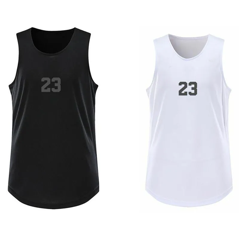 Compressie panty's sportschool tanktops snel droog mouwloos sport shirt mannen fitness kleding zomer coole heren hardloopvest 220526