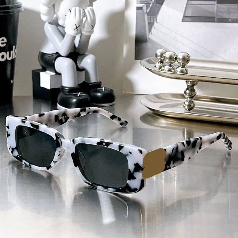 Donne di lusso 0096 occhiali da sole moda femminile designer di marca popolare full frame lente UV400 mini cornice piccola tempio BB di alta qualità wi188S
