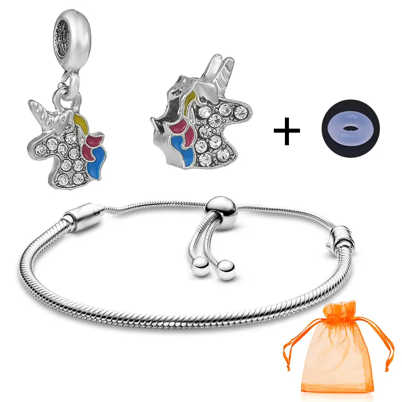 S925 Sterling Silver kralen Charms armbanden diamant origineel fit pandora luxe kralen diy hanger klassieke armband dames sieraden mode cadeau met originele doos