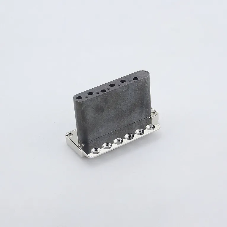 Guitare électrique Tremolo System Bridge Steel Saddle Steel Block Nickel