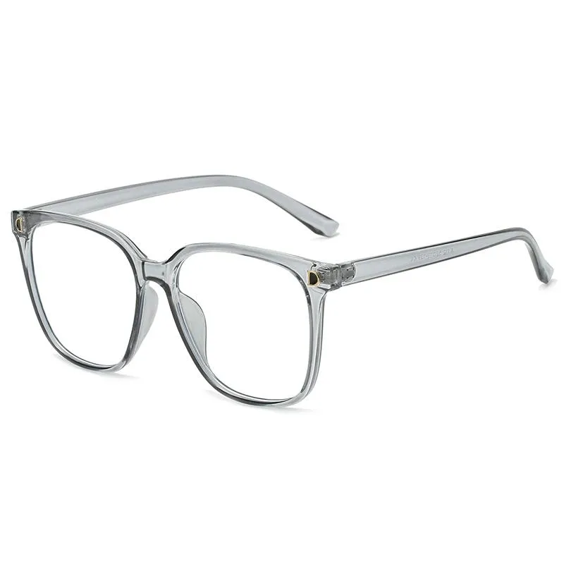 Solglasögon varumärkesdesign Läsglasögon unisex överdimensionerade kvinnor män spegel glasögonläsare mode blått ljus Proof Eye Protection2355