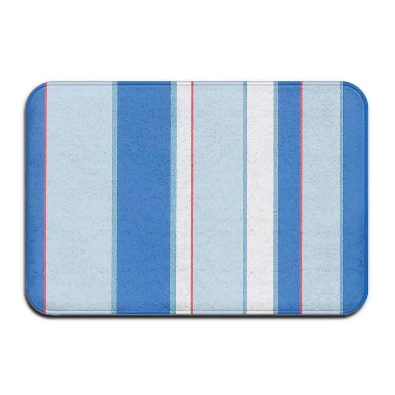 Striped Bath Mat Home Non-slip Colorful Entrance Doormats Absorbent Kitchen Bathroom Shower Floor Rugs Bathtub Side Mats Comfort 220504