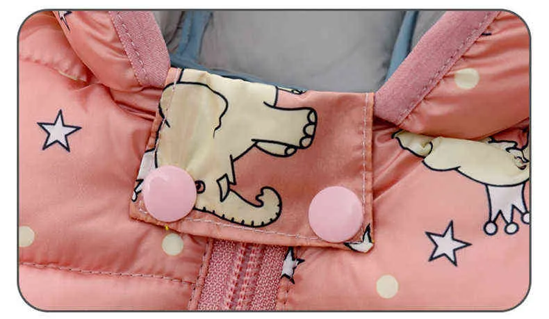 Kinderkleidung 2022 Frühling und Herbst Winter neue Cartoon Kinder Daunen Baumwolle Steppjacke Kinder Baumwolle Steppjacke J220718