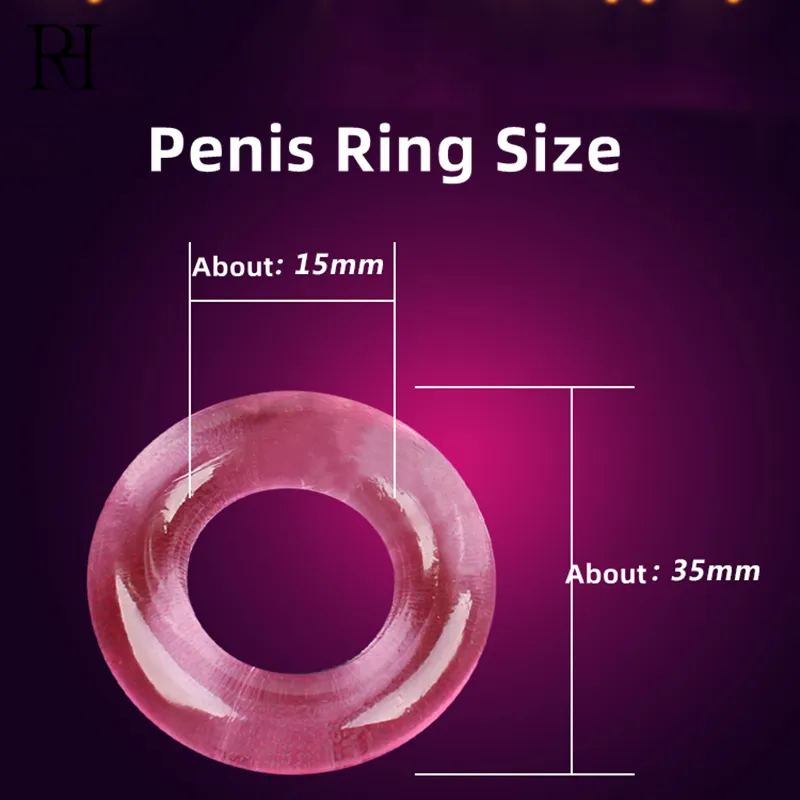 sexyy Toys For Men Silicone Durable Penis Ring Adult Ejaculation Delay Cock Rubber Rings Enlargement sexy Male