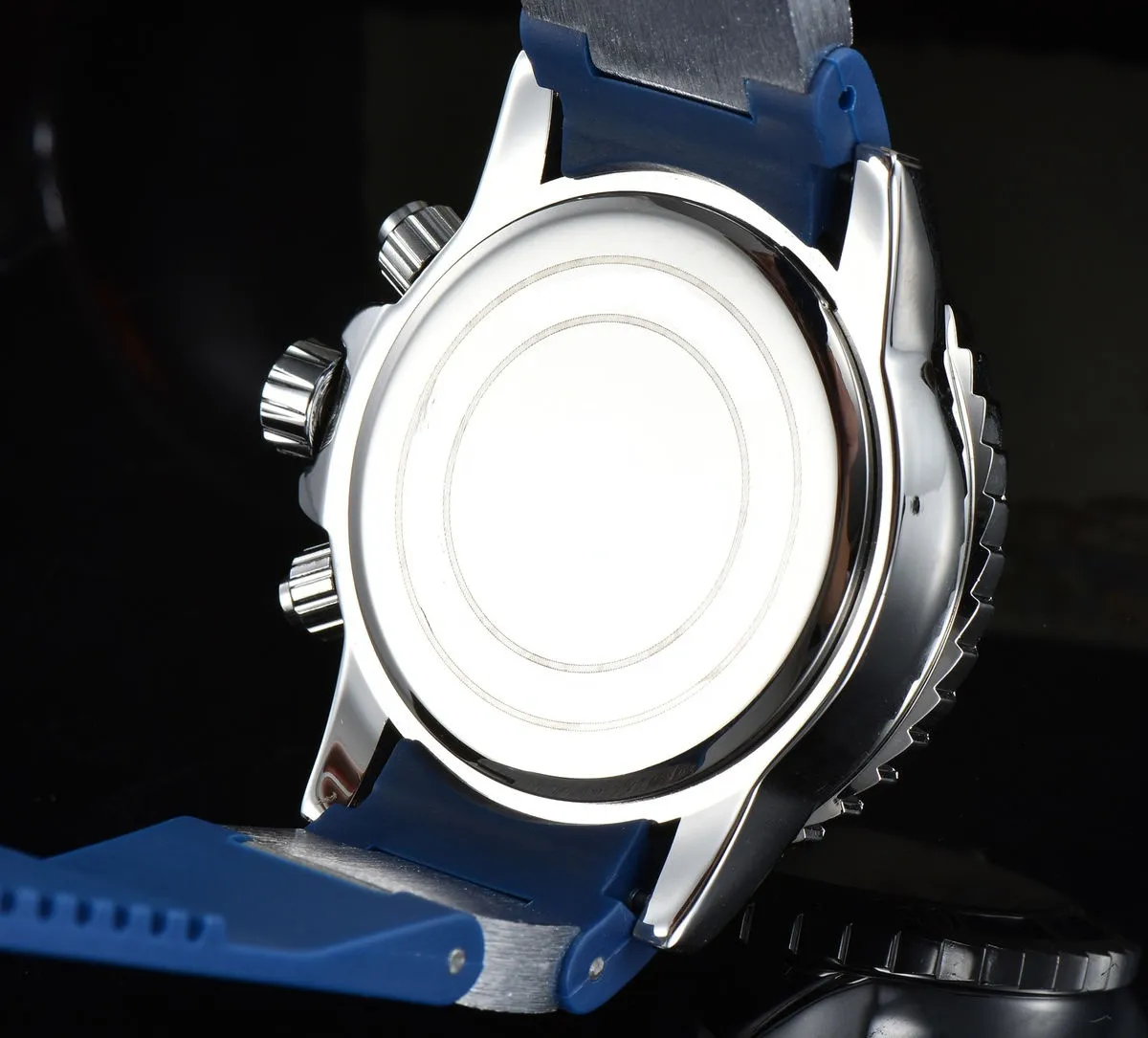 ماركة Watch Mens 6-DO-DOWENT Second Watch New New Elegant Three-Eye Six-Full-Function Silicon Silicon Belt Watch Trend Trend Trend Trend