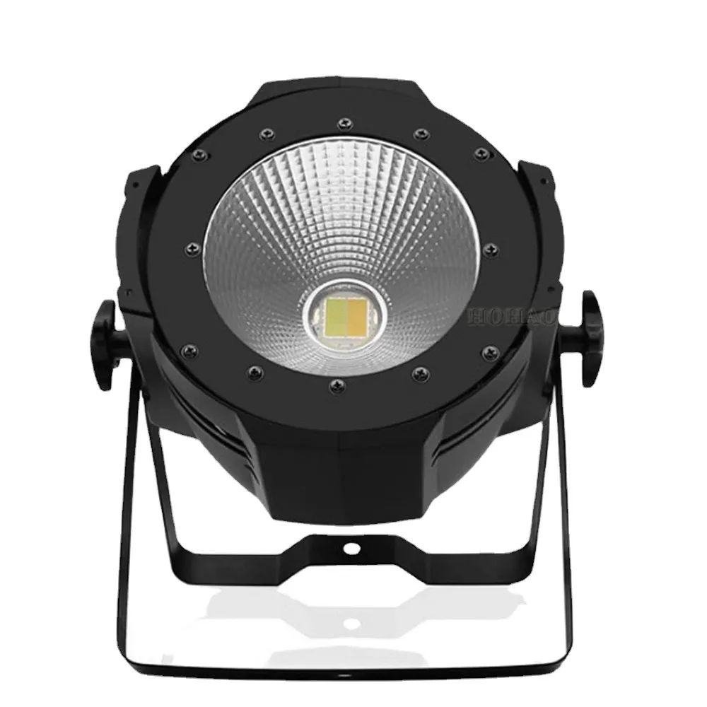 100W Led Cob Par Lights 2IN1 Cool /Warm White 4CH DMX512 Par64 Can For Disco Club Bar KTV Performance 2Year Warranty FreeShip