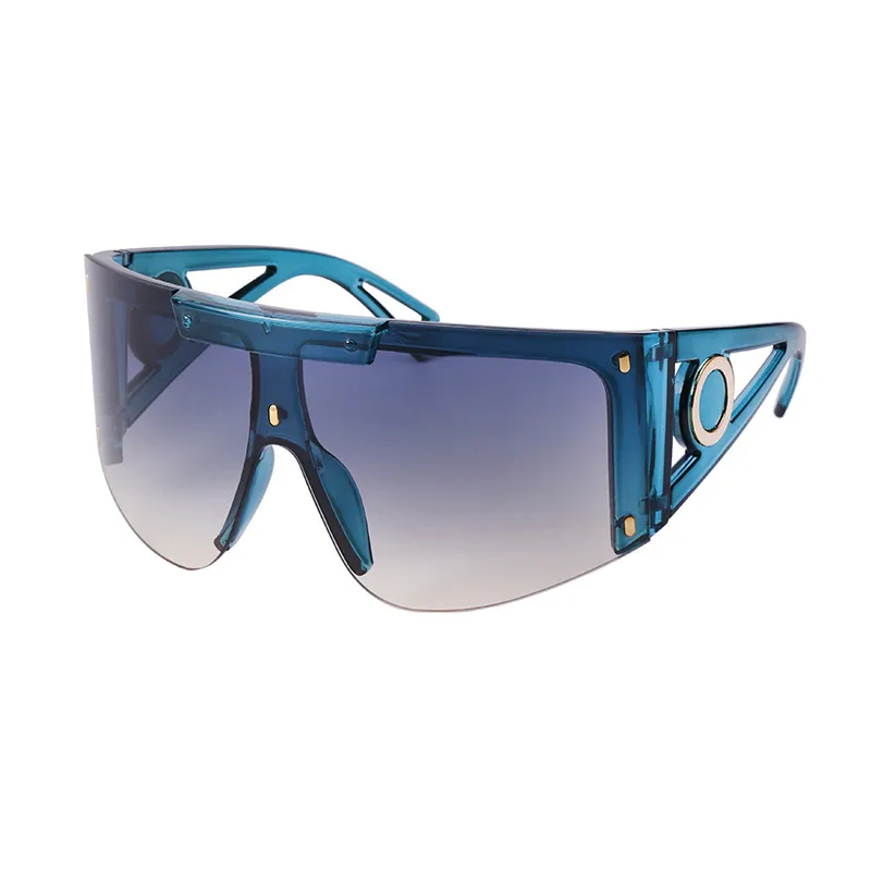Escudo envoltório óculos de sol para mulheres estilo verão 4393 preto cinza sonnenbrille gafa de sol moda óculos de sol de grandes dimensões uv400 Protecti251w