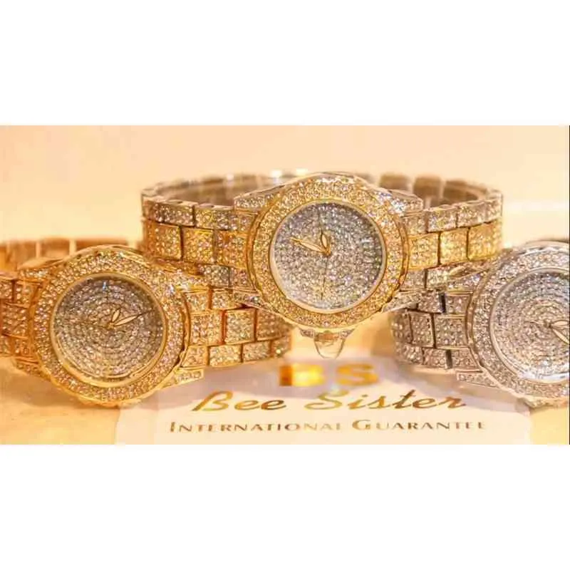 2022 Fashion Bs Brand Watch Women Luxury Alloy Bracelet Analog Watch Relogio Feminino Montre Relogio Clocks