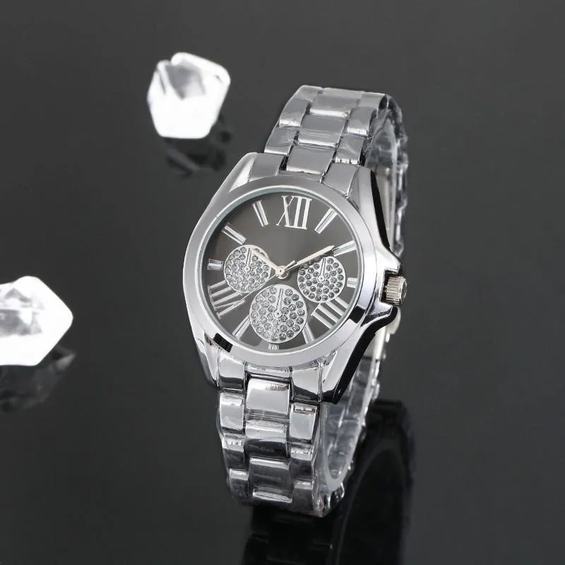 2022 High Quality Luxury Watch The Diameter of 36mm Three Stitches Lady Quartz Watches Top Brand Crystal Female Womens Gift