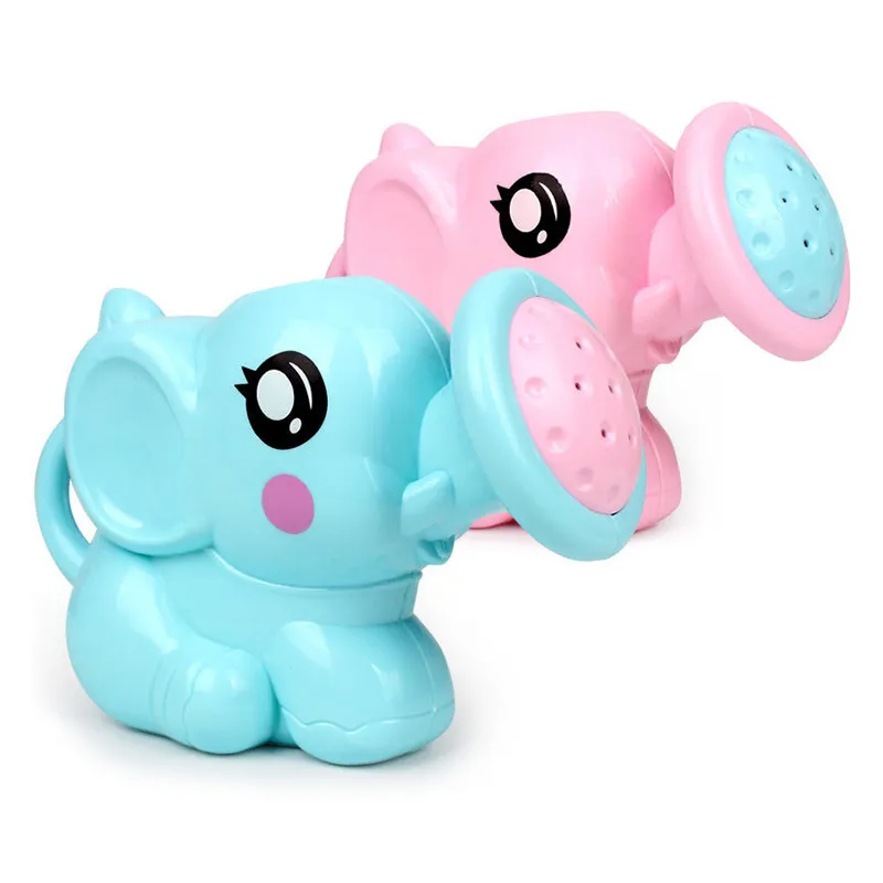 Bambini Elefante Annaffiatoio Giocattoli da bagno Bambini Cute Baby Cartoon Plastica Bagno Doccia Strumento Giocattoli d'acqua bambini 220531