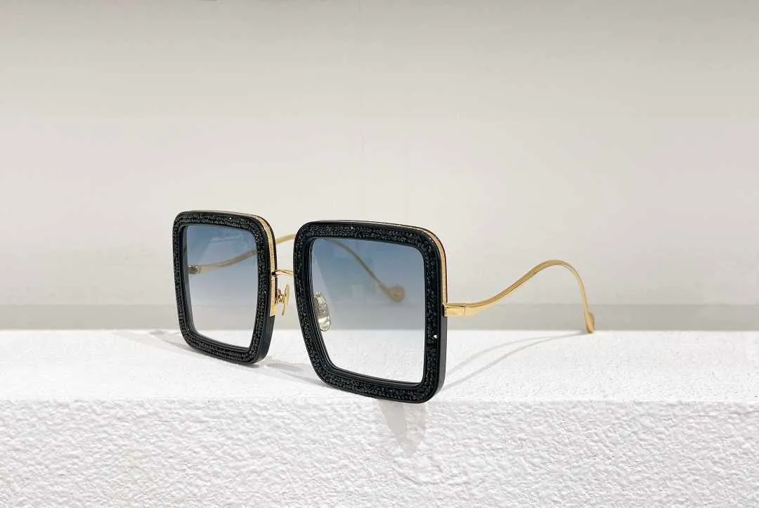 Европейская и американская модная большая рама Broken Diamond Sunglasses Шведские дизайнерские знаменитости.