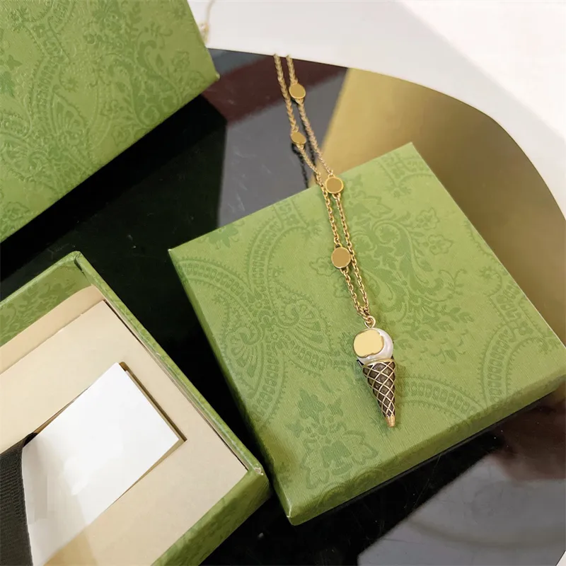 Designer colar feminino luxo pingente colares de alta qualidade pérola moda hazelite ajustável colar masculino jóias presente engagemente221u