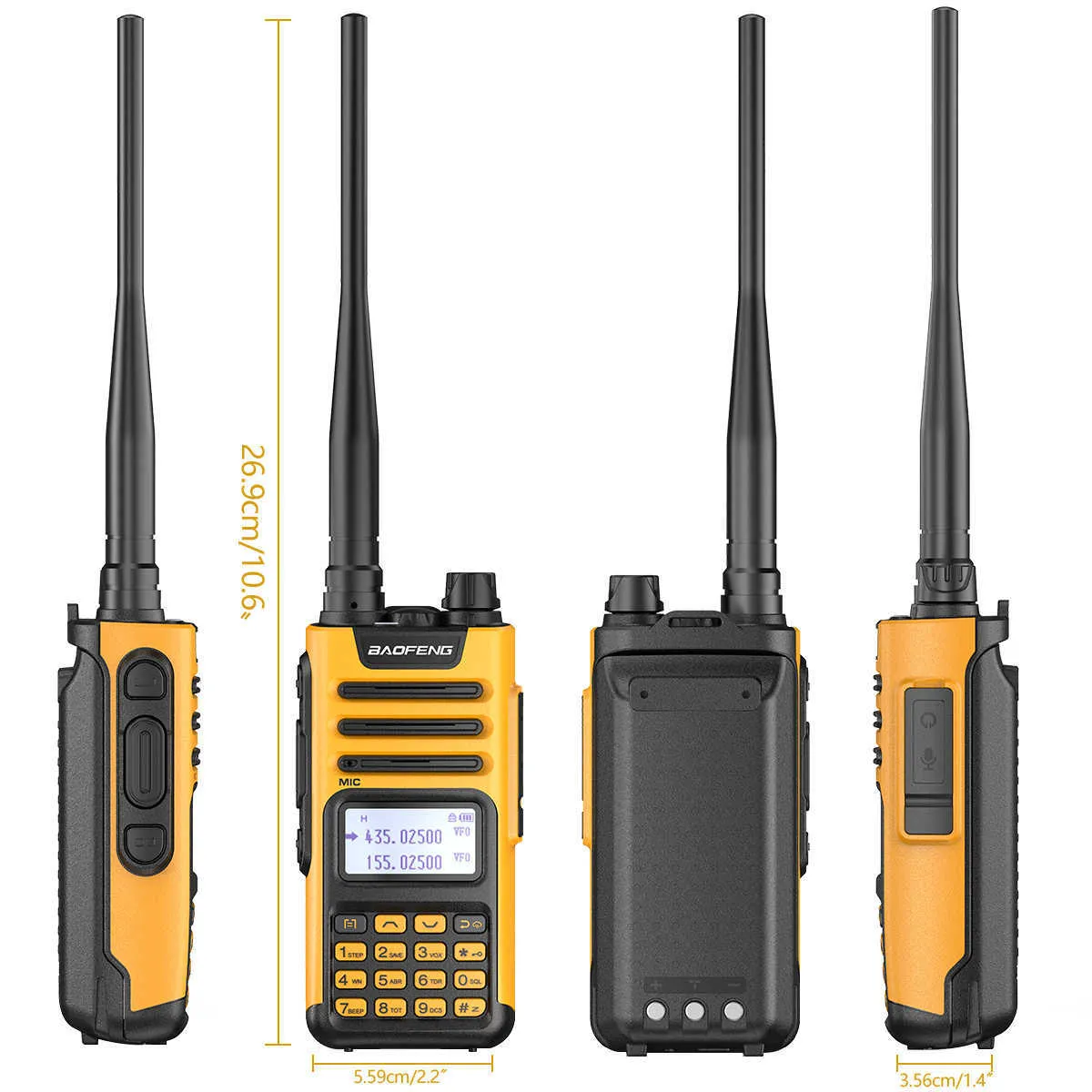 Baofeng Professional Walkie Talkie UV-13 Pro 999 каналы VHF UHF Двойная полоса двухсторонняя CB Long Range Ham Radio UV5R Enhanced UV13