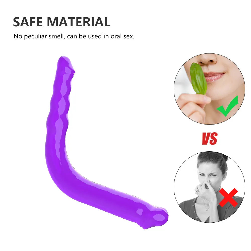 Podwójna penetracja realistyczna dildo galaretka miękka anal butt wtyczka penis dla dorosłych masturbator seksowne zabawki dla kobiet mężczyzn pary masaż 7345073