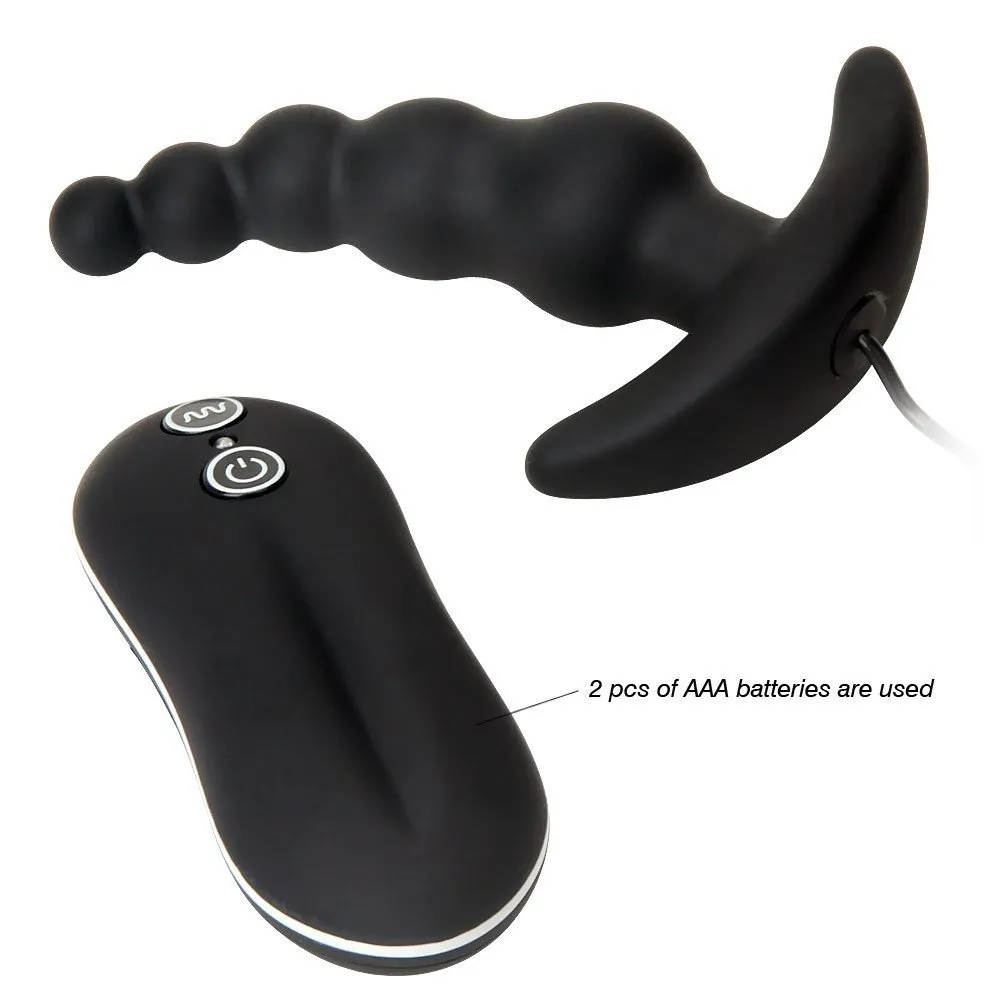 AUEXY Anal Vibrator Plug Prostate Massager Beads Masturbation sexy Toys for woman Butt products Men