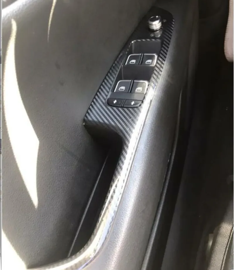 3D 4D 5D Carbon Fiber Protection Vinyl Car Interior Upgrade DIY Pre-cut Decal Stickers For A7 4G8 2009-2018 1ST Wrap Film6047491