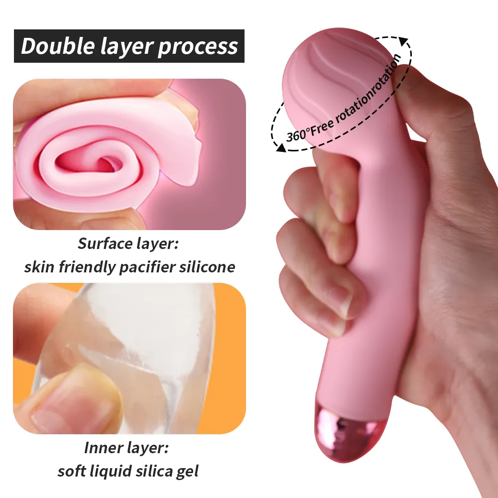 Mini Vibrator Massage Vaginal Vagring Wand Massager Sexy Toys для женщин