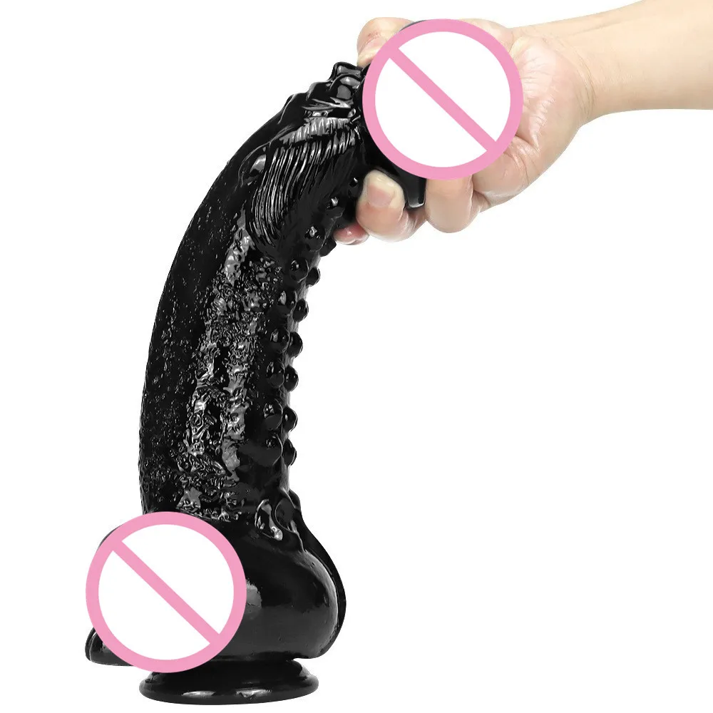 Super enormt monster dildo sexiga leksaker för män kvinnor anal dildos rem på penis sugkopp Godemichet xxxxl stor kuk gud sexig butik