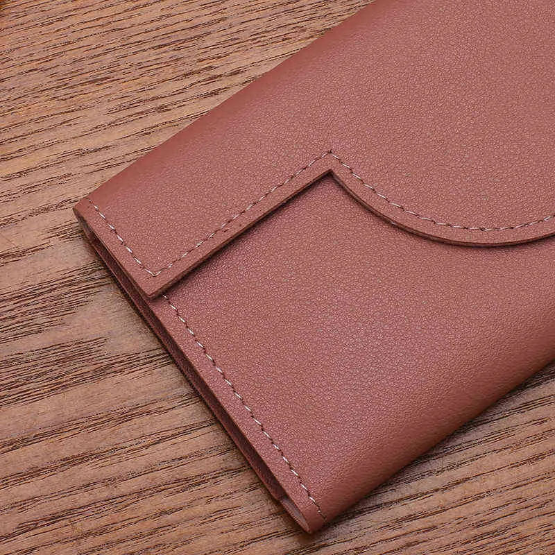 Portefeuille femmes longue grande capacité portefeuille polyvalent Simple à main portefeuille Net rouge minorité carte sac haut de gamme mode 220625