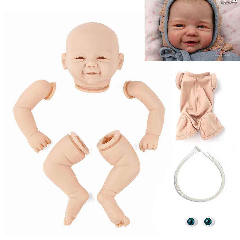 20 Inch Reborn Vivienne Reborn Doll Kits Clearance Kit Unpainted