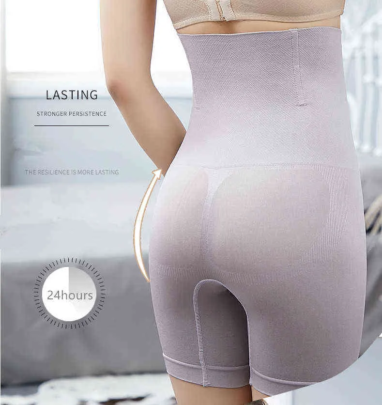 Frauen Schlanke Taille Body Shaper Hüfte Bauch Bauch-steuer Shapewear Panty Hohe Taille Unterwäsche Frauen Höschen Plus Größe L220802