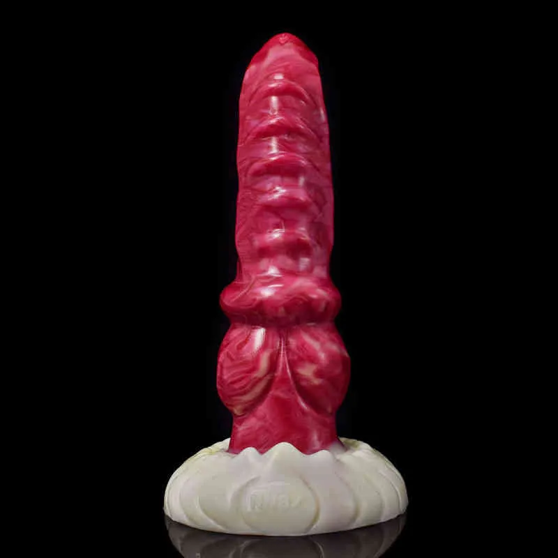 男性と女性の陰茎の柔らかいアナルプラグのためのNXYディルドの液体シリコーンの吸盤人工大人のセックス製品マッサージ0317