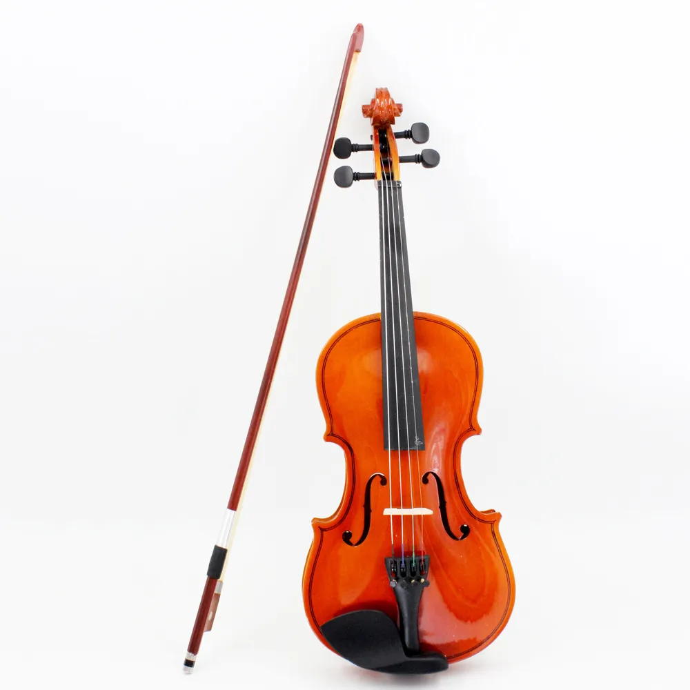 Natural color violin basswood instrument violin 4/4 full range High quality adult and child professional violin 4/4