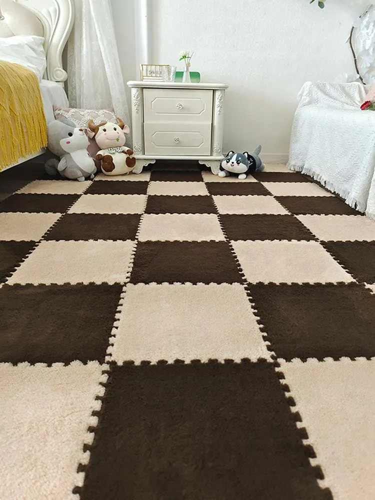 Carpets Carpet Bedroom Wind And Dirt-resistant Whole Shop Girl Room Korean Style Splicing Floor Mat Foam Household266C