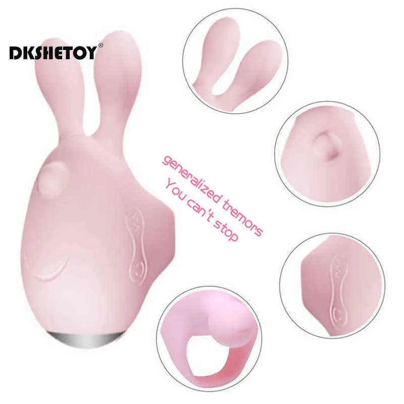 NXY ovos balas mini vibradores para mulheres masturbadas de silicone vibrador de coelho à prova d'água Recarregavel Massger Máquina de sexo vaginal 220509