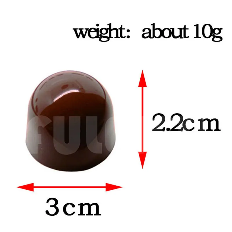 DIY محلي الصنع الشوكولاته قالب كبير الحجم الكلاسيكية الحلوى البولي كربونات البلاستيك أدوات الحلويات المعجنات