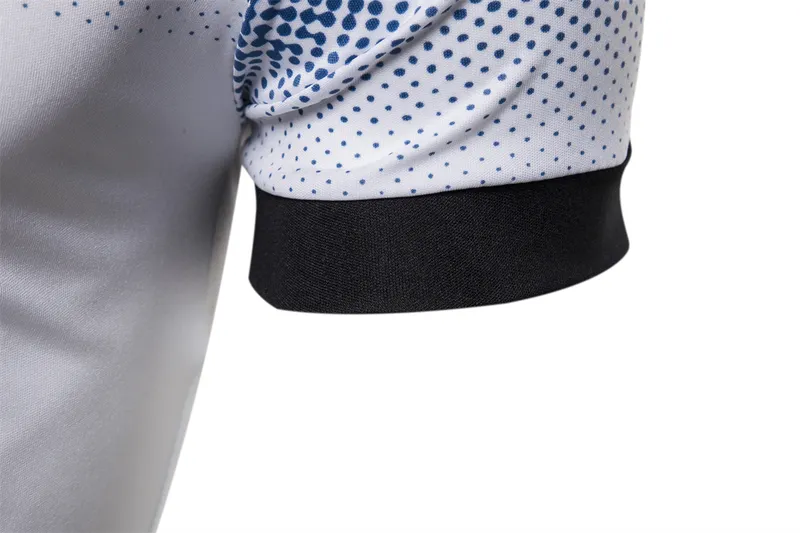 男性ポロシャツ半袖プリント服サマーストリートウェアカジュアルファッショントップ220627