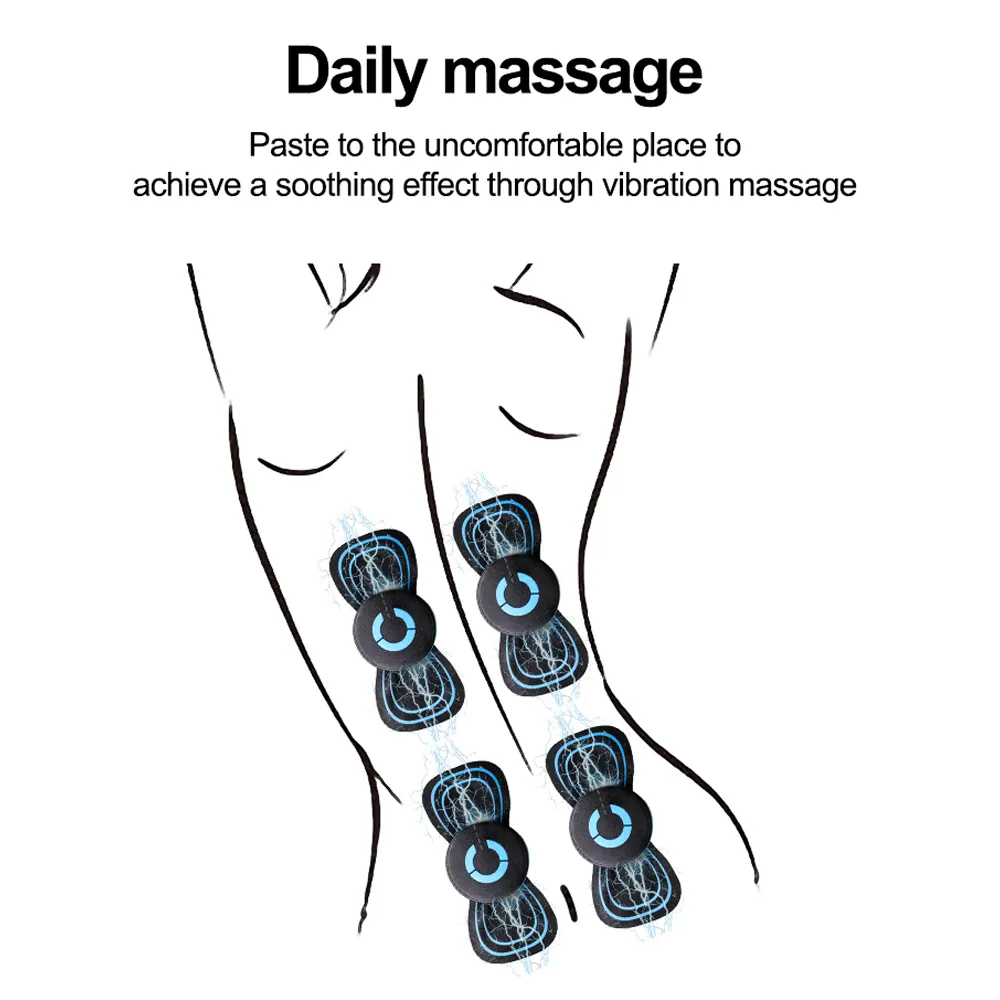 Mamilo clit massagem pênis fisioterapia remendo almofada de choque elétrico 6 modos jogo adulto brinquedos sexy para produtos femininos