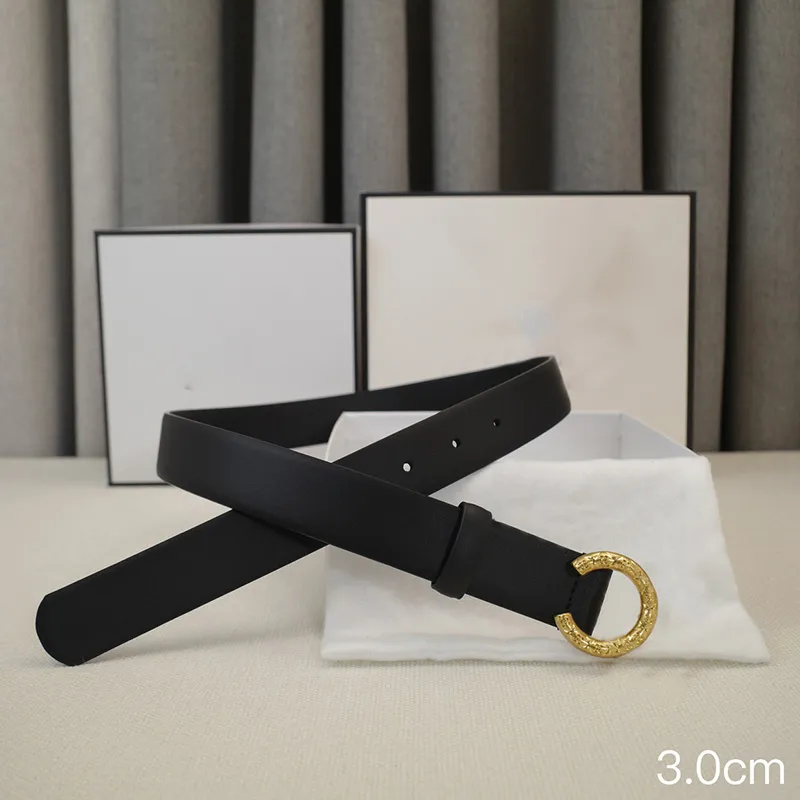 2022 Men Belt Leather Belt Luxury Designer Belts For Women Gold Metal Buckle Letra C Ciaceiro Casual Cintura Centro de Ceinture High235s