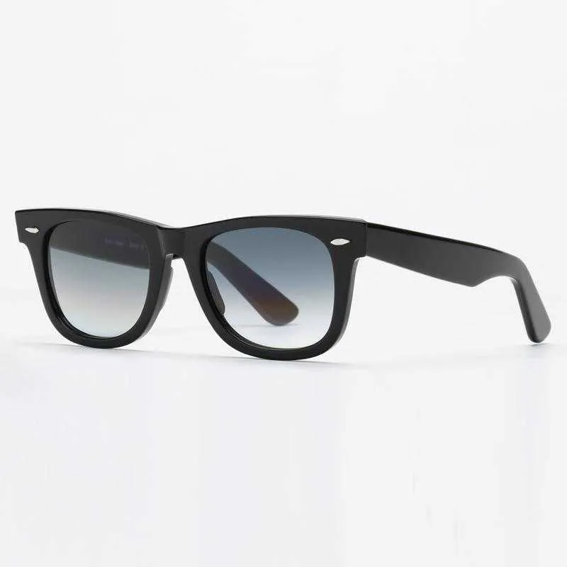 Moda masculina óculos de sol feminino óculos de sol armação de acetato g15 lentes óculos de sol para mulheres homens com couro case271U