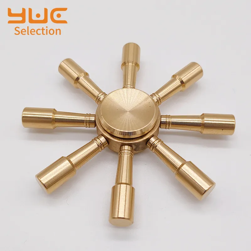 yuc removable copper fidget Spinner Metal Finger Toys R188 Silent Bearing Hand Spinner Anti Relieve Stress Toys for Adult 220524