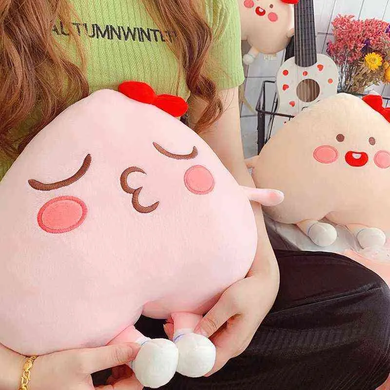 Süße Sexy Arsch Ei Pfirsich Puppe Spielzeug Gefüllte Plüsch Schüchterne Figur Japan Anime Umarmungen Für Kinder Betteln Kuss Lustiges Geschenk J220704