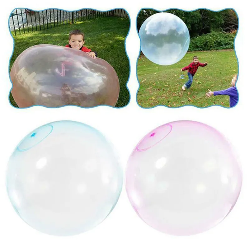 Bambini Outdoor Soft Air Water Filled Bubble Ball Blow Up Balloon Toy Fun Party Game s all'ingrosso 220621