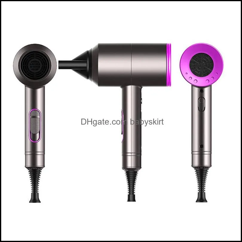 Winter Hair Dryer Negative Lonic Hammer Blower Electric Professional Hot &Cold Wind Hairdryer Temperature Hair Care Blowdryer