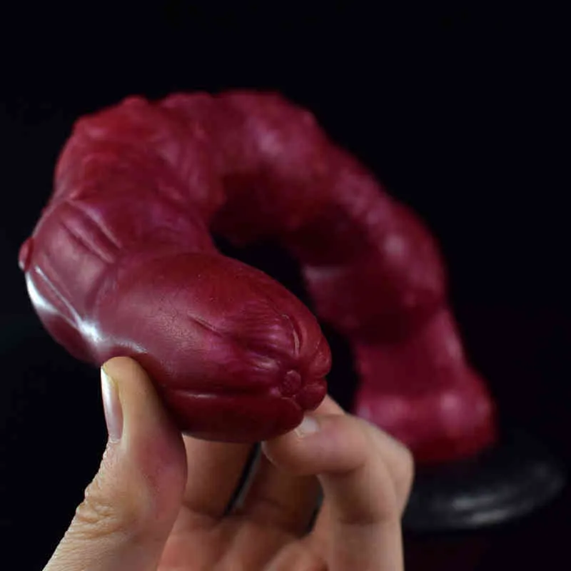 La peau de silicone liquide Nxy Dildos est douce pour les hommes et les femmes.