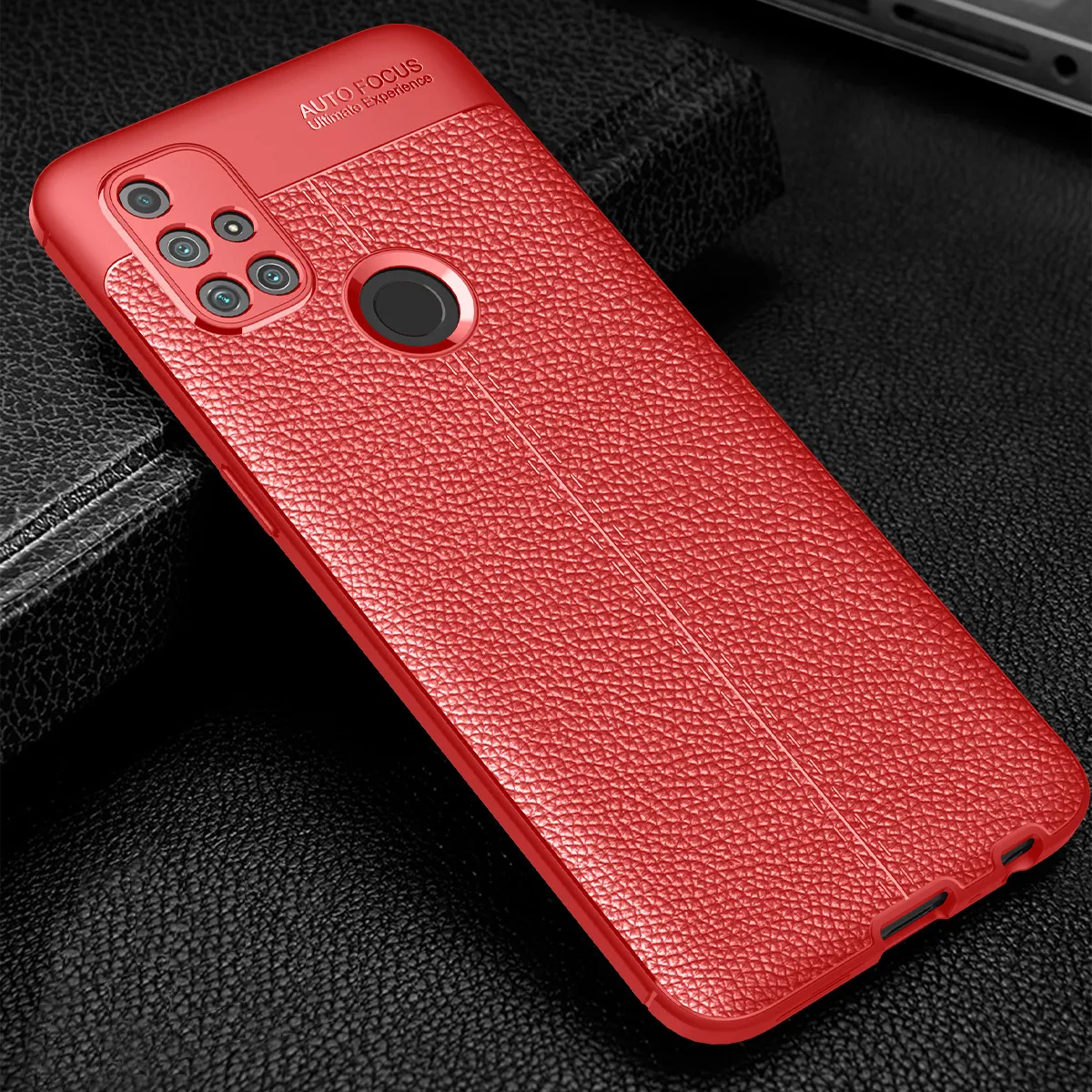 Cases For OnePlus 8T 8 9R 9 Pro Nord CE 5G N10 N100 Shockproof Case Luxury Litchi Grain Pattern Soft Silicone Bumper Protective Cover