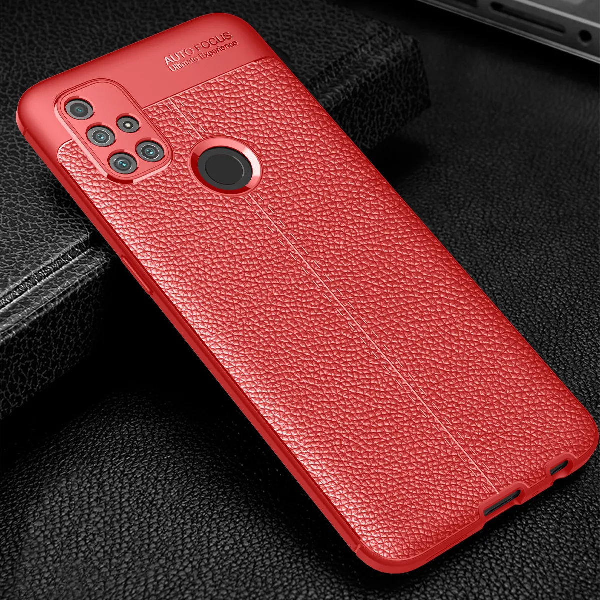 Casos para OnePlus 8T 8 9R 9 Pro Nord CE 5G N10 N100 Caso à prova de choque Luxo Litchi padrão de grão soft silicone tampa protetora