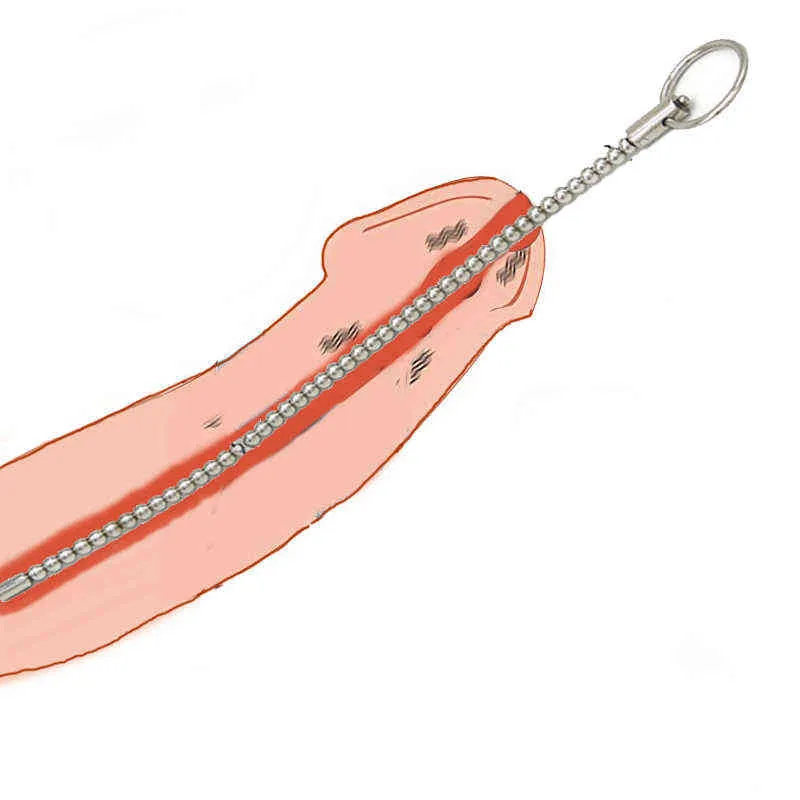 Nxy seks volwassen speelgoed 260 mm elektrische urethral katheter klinkt dilatator mannelijke masturbatie speelgoed kraal penis plug elektro shock urethra ring 0507