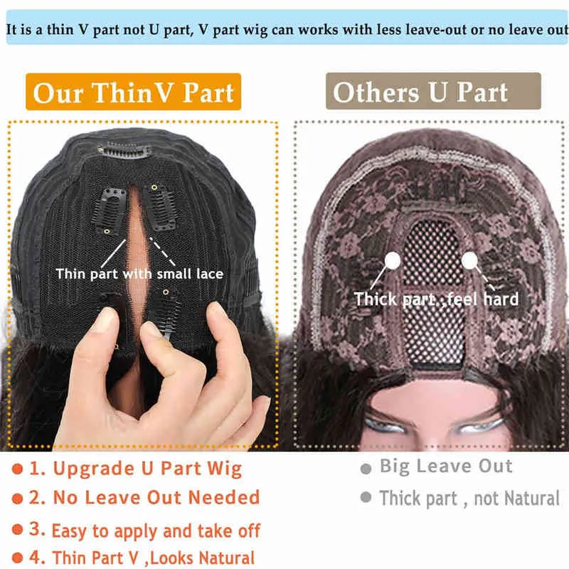 Haarperücken mit V-Teil, menschliches Haar, ohne Auslassen, 180 Dichte, gewellt, Spitze, Frontal, natürlich, brasilianisch, für Frauen 220722