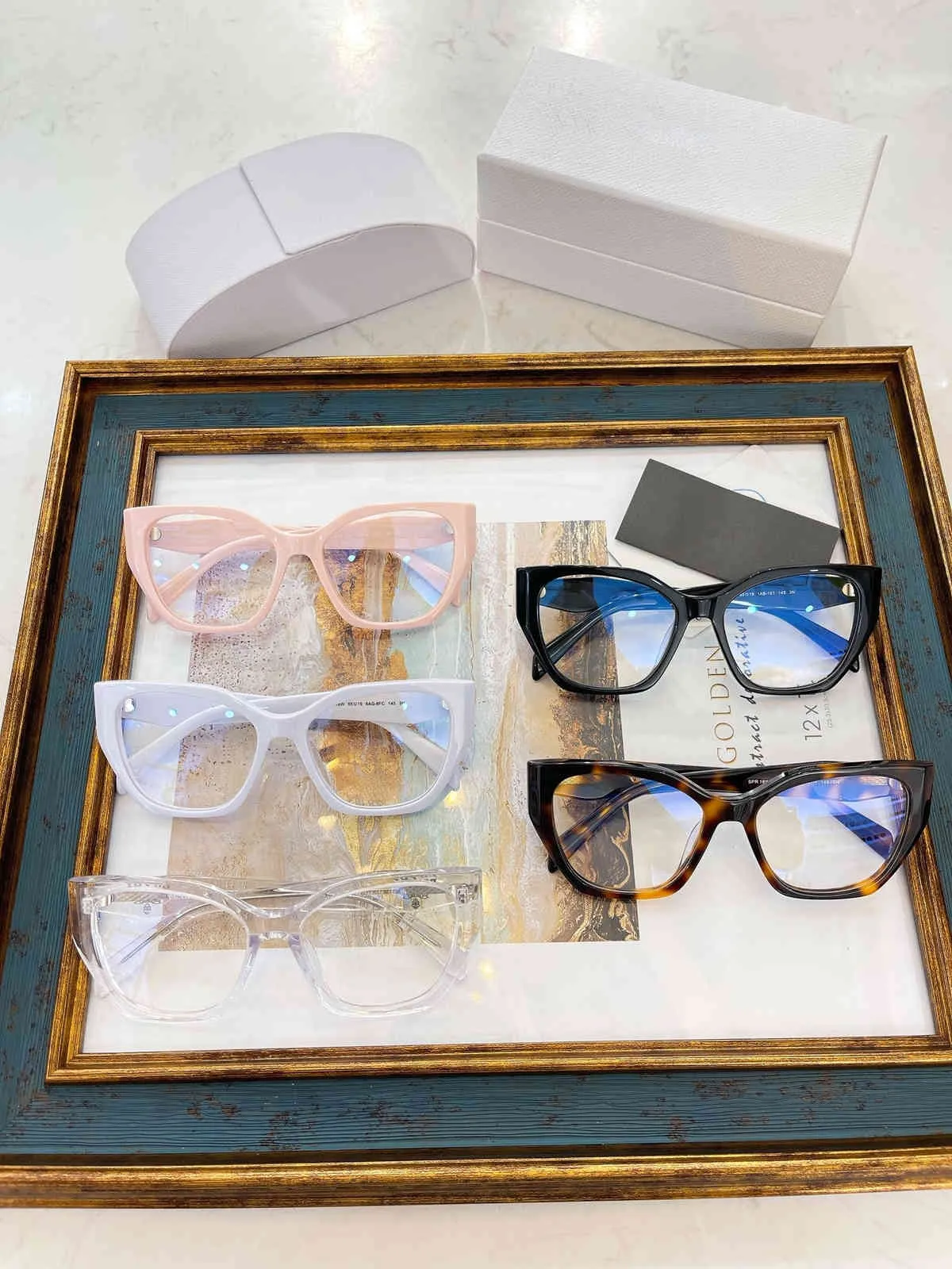 Новые INS Street Shot модные очки мужчины и женщины Retro Classic Flat Mirror Myopia рамка