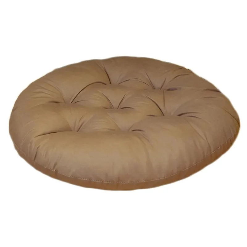 40cm Round Seat Cushion Decorative Indoor Outdoor Solid Color Thick Chair Pad Home Office Car Sofa Tatami Floor Pillow 220402