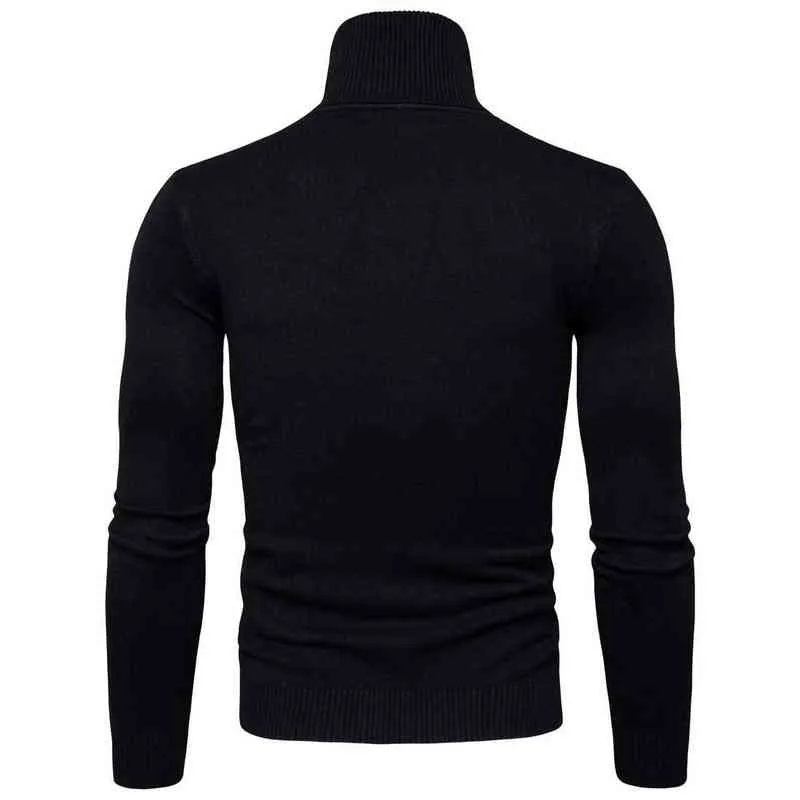 Мужская черепаха свитера 2022 зимние мужские свитера с длинным рукавом мода Круглый шейный свитер Slim Fit Sweater Top L220801