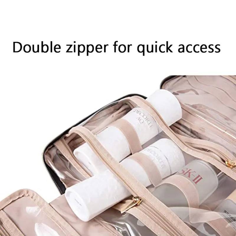 High Capacity Makeup Bag Hanging Travel Bag Waterproof Toiletries Storage Bags Travel Kit Ladies Cometic Bag Organizer 220421216S