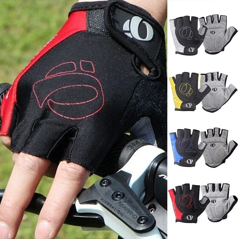 e demi-doigt gants de cyclisme anti-dérapant Anti sueur Gel vélo équitation antichoc vtt route VTT sport 220624