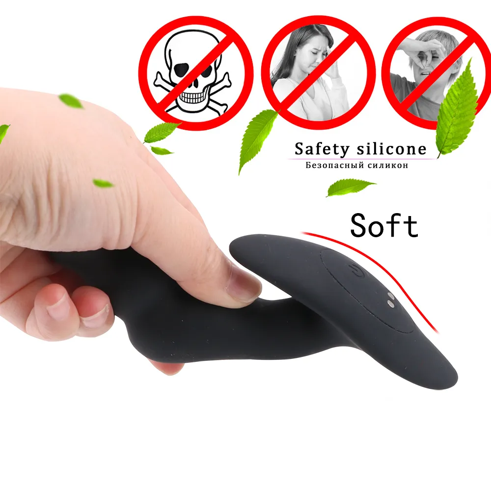 Wireless Remote Vibrating Prostate Massager Men Anal Plug Male Masturbator for Man Anus G Spot Vibrator Adult sexy Toys